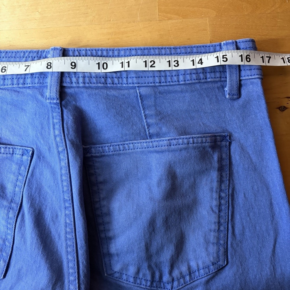 Universal Thread Wide Leg Sailor Ankle Jeans Blue Size 12 Dopamine Eclectic - Picture 6 of 9
